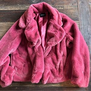 Cotton Candy LA | Plush Pink Jacket